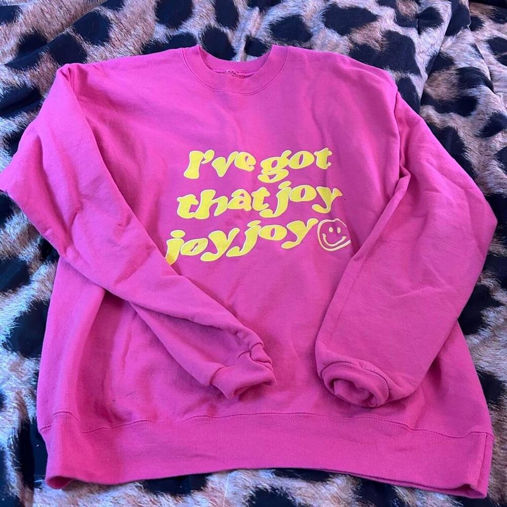 Unbranded Women's Pink Sweatshirt